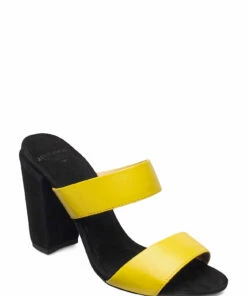 Royal RepubliQ Liberty Strap Sandal 201 Heeled Sandals For Women Yellow -Heeled shoes Sales Store rrq251268120131 cyellow 1