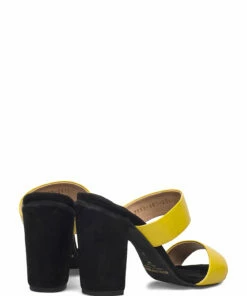 Royal RepubliQ Liberty Strap Sandal 201 Heeled Sandals For Women Yellow -Heeled shoes Sales Store rrq251268120131 cyellow 4