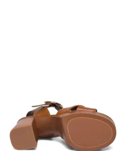 See by Chloé NEW GAUCHO 533 Heeled Sandals For Women Leather -Heeled shoes Sales Store sbcsb36033a cleather v13081 4