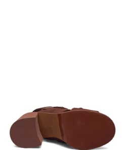 See by Chloé ELASTIC 512 COPPER Heeled Sandals For Women Cotto -Heeled shoes Sales Store sbcsb38021a ccotto v15040 4