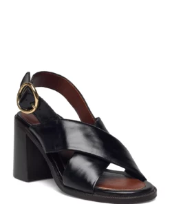 See by Chloé NEW GAUCHO 999 Heeled Sandals For Women Black -Heeled shoes Sales Store sbcsb38201a cblack v13080 1