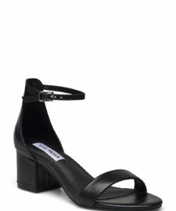 Steve Madden Irenee Sandal Heeled Sandals For Women White Croco -Heeled shoes Sales Store smnsm11000009 cblackleather 1