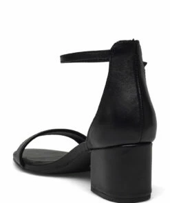 Steve Madden Irenee Sandal Heeled Sandals For Women White Croco -Heeled shoes Sales Store smnsm11000009 cblackleather 2