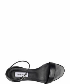 Steve Madden Irenee Sandal Heeled Sandals For Women White Croco -Heeled shoes Sales Store smnsm11000009 cblackleather 3