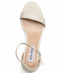 Steve Madden Irenee Sandal Heeled Sandals For Women White Croco -Heeled shoes Sales Store smnsm11000009 cboneleather 3