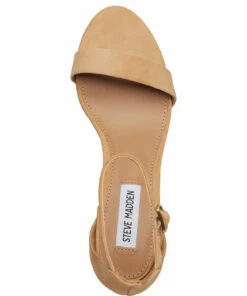 Steve Madden Irenee Sandal Heeled Sandals For Women White Croco -Heeled shoes Sales Store smnsm11000009 ctannubuck 3