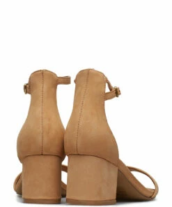 Steve Madden Irenee Sandal Heeled Sandals For Women White Croco -Heeled shoes Sales Store smnsm11000009 ctannubuck 4