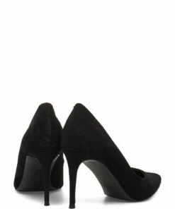 Steve Madden Lillie Pump Pumps For Women Blush Leather -Heeled shoes Sales Store smnsm11000480 cblacksuede 4