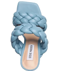 Steve Madden Kenley Sandal Heeled Sandals For Women Blue -Heeled shoes Sales Store smnsm11001793 cblue 3