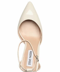 Steve Madden Linsey Pump Pumps For Women Bone Patent -Heeled shoes Sales Store smnsm11001874 cbonepatent 3