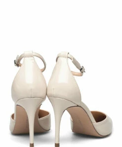Steve Madden Linsey Pump Pumps For Women Bone Patent -Heeled shoes Sales Store smnsm11001874 cbonepatent 4