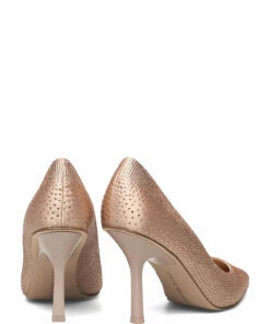 Steve Madden Sophie-R Pump Pumps For Women Nude Satin -Heeled shoes Sales Store smnsm11001876 cnudesatin 4