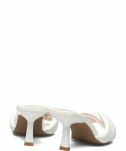 Steve Madden Thai Sandal Heeled Sandals For Women White Leather -Heeled shoes Sales Store smnsm11001884 cwhiteleather 4