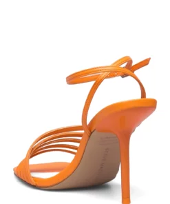 Steve Madden All in Sandal Heeled Sandals For Women Neon Apricot -Heeled shoes Sales Store smnsm11001918 cneonapricot 2
