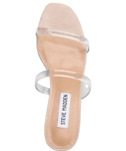 Steve Madden Mott Sandal Heeled Sandals For Women Clear -Heeled shoes Sales Store smnsm16000090 cclear 3