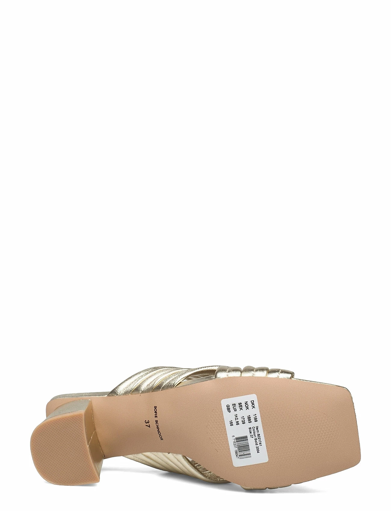 Sofie Schnoor Sandal Heeled Sandals For Women Gold 5 Sofie Schnoor Sandal Heeled Sandals For Women Gold - Image 5