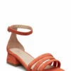 Shoe The Bear YASMIN PUFF S Heeled Sandals For Women Coral Red