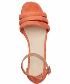 Shoe The Bear YASMIN PUFF S Heeled Sandals For Women Coral Red -Heeled shoes Sales Store stb1532 ccoralred v195 3