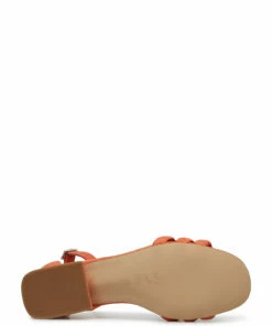 Shoe The Bear YASMIN PUFF S Heeled Sandals For Women Coral Red -Heeled shoes Sales Store stb1532 ccoralred v195 4