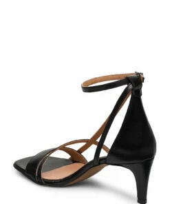 Shoe The Bear STB-ROSANA STRAP L Heeled Sandals For Women Silver -Heeled shoes Sales Store stb1728 cblack v110 2