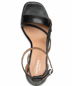 Shoe The Bear STB-ROSANA STRAP L Heeled Sandals For Women Silver -Heeled shoes Sales Store stb1728 cblack v110 3