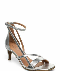 Shoe The Bear STB-ROSANA STRAP L Heeled Sandals For Women Silver -Heeled shoes Sales Store stb1728 csilver v210 1