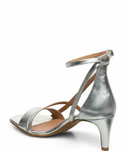 Shoe The Bear STB-ROSANA STRAP L Heeled Sandals For Women Silver -Heeled shoes Sales Store stb1728 csilver v210 2