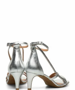 Shoe The Bear STB-ROSANA STRAP L Heeled Sandals For Women Silver -Heeled shoes Sales Store stb1728 csilver v210 4