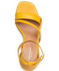 Shoe The Bear STB-ROSANA STRAP L Heeled Sandals For Women Silver -Heeled shoes Sales Store stb1728 cyellow v230 3