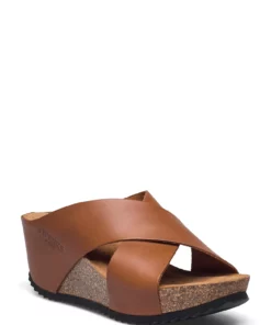 SWEEKS Ester Wedge Heels For Women Brown -Heeled shoes Sales Store swe1064103 cbrown 1