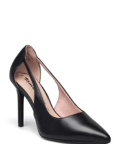 Tamaris Woms Court Shoe Pumps For Women Fuxia -Heeled shoes Sales Store tam112240528 cblack v001