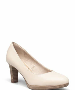 Tamaris Woms Court Shoe - Zealot Pumps For Women Ivory