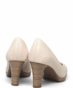 Tamaris Woms Court Shoe - Zealot Pumps For Women Ivory -Heeled shoes Sales Store tam112241028 civory v418 4