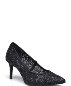 Tamaris Woms Court Shoe Pumps For Women Black Glam -Heeled shoes Sales Store tam112241328 cblackglam v047 1