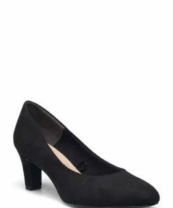 Tamaris Woms Court Shoe Pumps For Women Emerald 55 Tamaris Woms Court Shoe Pumps For Women Emerald -Heeled shoes Sales Store tam112241828 cblack v001 1