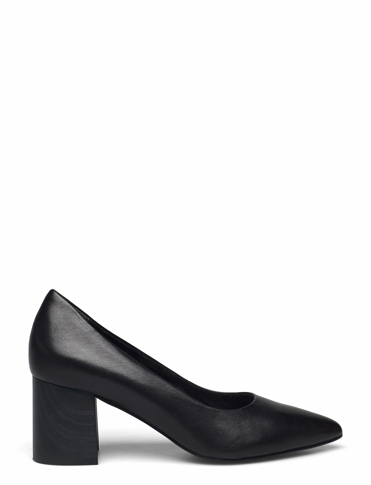 Tamaris Woms Court Shoe Pumps For Women Black Leather 2 Tamaris Woms Court Shoe Pumps For Women Black Leather - Image 2