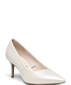 Tamaris Woms Court Shoe Pumps For Women Pearl -Heeled shoes Sales Store tam112242128 cpearl v229 1