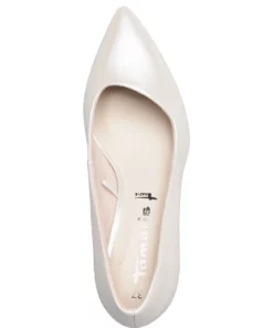Tamaris Woms Court Shoe Pumps For Women Pearl -Heeled shoes Sales Store tam112242128 cpearl v229 3