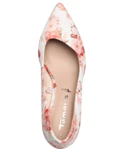 Tamaris Woms Court Shoe Pumps For Women Rose Flower -Heeled shoes Sales Store tam112242228 croseflower v584 3
