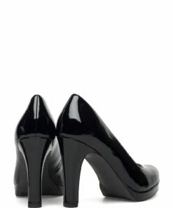 Tamaris Woms Court Shoe - Lycoris Pumps For Women Powder Patent 69 Tamaris Woms Court Shoe - Lycoris Pumps For Women Powder Patent -Heeled shoes Sales Store tam112242628 cblackpatent v018 4