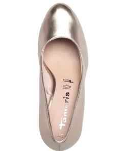 Tamaris Woms Court Shoe - Lycoris Pumps For Women Powder Patent 44 Tamaris Woms Court Shoe - Lycoris Pumps For Women Powder Patent -Heeled shoes Sales Store tam112242628 clightgold v909 3