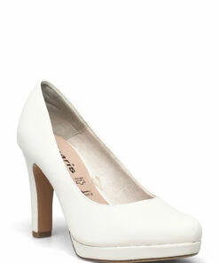 Tamaris Woms Court Shoe - Lycoris Pumps For Women Powder Patent 51 Tamaris Woms Court Shoe - Lycoris Pumps For Women Powder Patent -Heeled shoes Sales Store tam112242628 cwhitematt v140