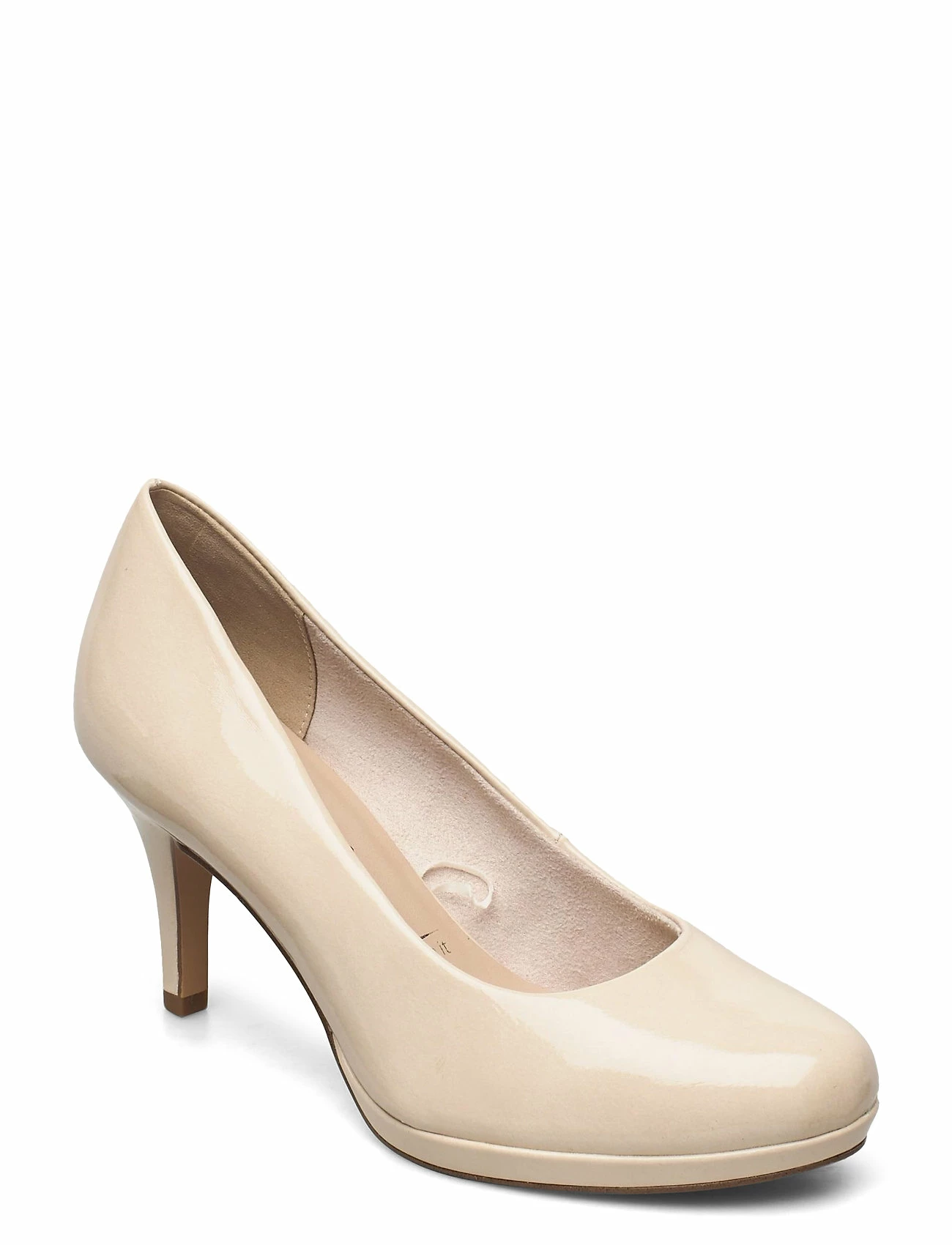 Tamaris Woms Court Shoe Pumps For Women Cream Patent 6 Tamaris Woms Court Shoe Pumps For Women Cream Patent - Image 6