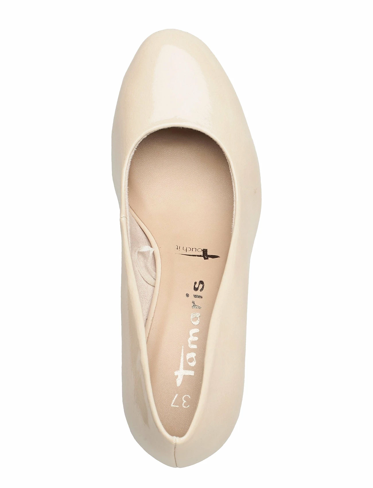 Tamaris Woms Court Shoe Pumps For Women Cream Patent 9 Tamaris Woms Court Shoe Pumps For Women Cream Patent - Image 9