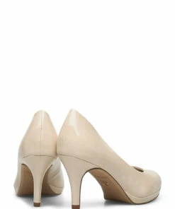 Tamaris Woms Court Shoe Pumps For Women Cream Patent 33 Tamaris Woms Court Shoe Pumps For Women Cream Patent -Heeled shoes Sales Store tam112244426 ccreampatent v451 4