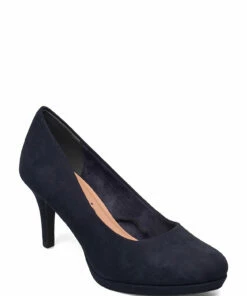 Tamaris Woms Court Shoe Pumps For Women Black -Heeled shoes Sales Store tam112246426 cnavy v805