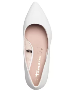 Tamaris Woms Court Shoe Pumps For Women White Matt 9 Tamaris Woms Court Shoe Pumps For Women White Matt -Heeled shoes Sales Store tam112249528 cwhitematt v140 3