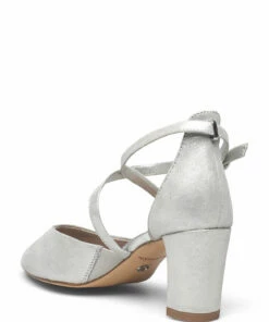 Tamaris Woms Slip-on Pumps For Women Light Gold -Heeled shoes Sales Store tam112441028 csilver v941 2