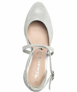 Tamaris Woms Slip-on Pumps For Women Light Gold -Heeled shoes Sales Store tam112441028 csilver v941 3