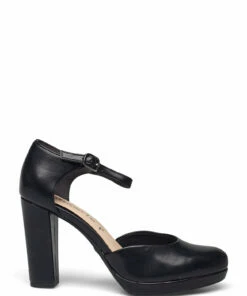 Tamaris Woms Slip-on Pumps For Women Black Matt -Heeled shoes Sales Store tam112441128 cblackmatt v020 1